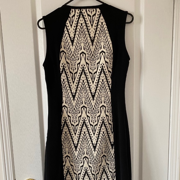 Desigual dress w/ embroidery+asymmetrical slit zip - Picture 3 of 4